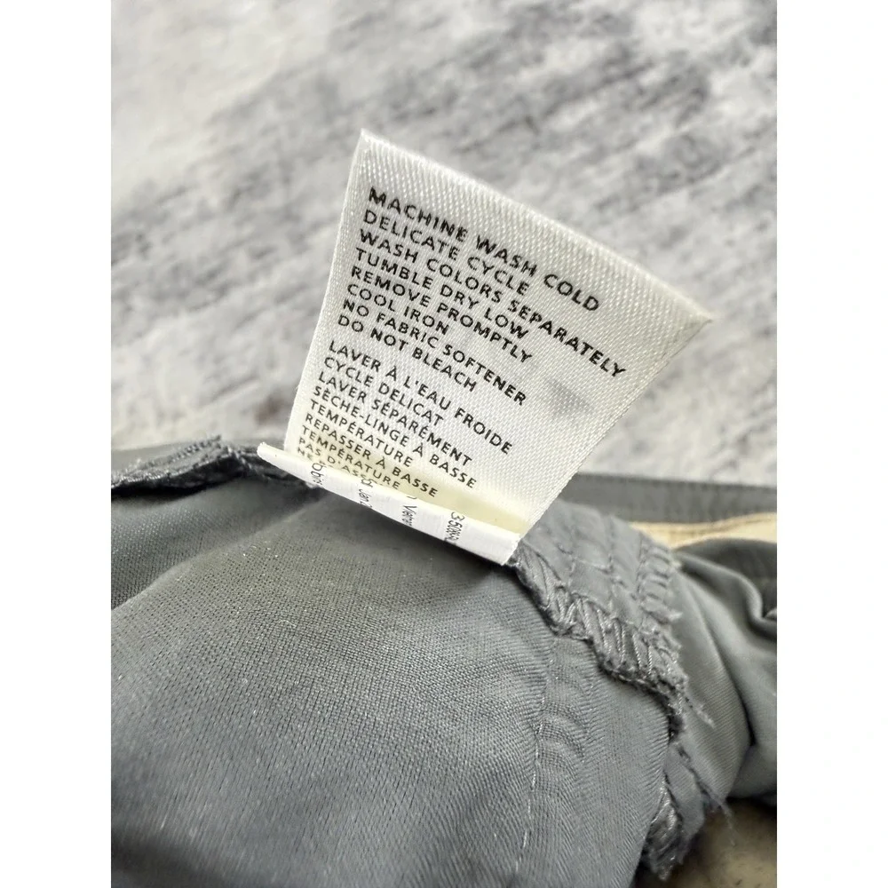 Royal Robbins Discovery Skirt Gray Sz 10 Cargo Pocket Flounce Hem Gorpcore